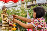 Songkran Festival Stock Photo