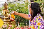 Songkran Festival Stock Photo