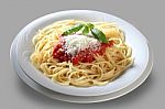 Spaghetti Stock Photo