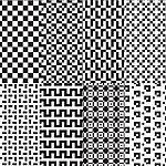 Square Pattern Style Stock Photo