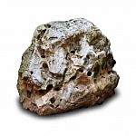 Stone Isolated Stock Photo