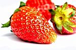 Strawberry Isolated Stock Photo