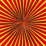 Sunburst Yellow Red Background  Illustration Stock Photo