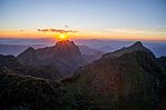 Sunset At Doi Laung Chiang Dao-thailand Stock Photo