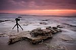 Sunset Photography Stock Photo