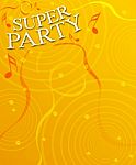 Super Party Stock Photo