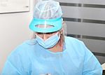 Surgeon Uniform. Focus In The Hat Stock Photo