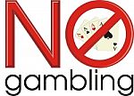 Symbol Prohibition Gambling Stock Photo