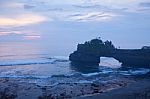 Tanah Lot Temple Stock Photo