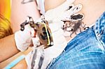 Tattoo Art Stock Photo