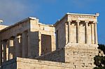 Temple Of Athena Nike Stock Photo