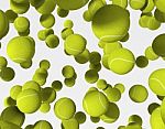 Tennis Balls Stock Photo