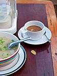 Thai Style Breakfast Stock Photo