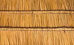 Thatched Roof  Straw Stock Photo