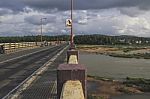 The Bridge Over The Bharatha River Stock Photo