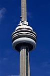 The Cn Tower Close-up Stock Photo