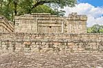 The Mayan Ruins In Copan Ruinas, Honduras Stock Photo