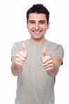 Thumbs Up Stock Photo