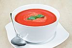 Tomato Soup Stock Photo