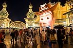 Toy Story Mania Area In Disney Sea Stock Photo