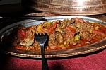 Traditional Meals And Ccoks At A Restaurant Stock Photo