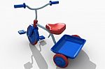 Tricycle Stock Photo