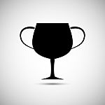 Trophy Icon Stock Photo