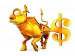 Us Dollar Symbol Concept Stock Photo