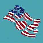 Usa Flag Stock Photo