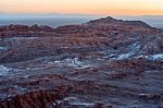 Valle De La Luna - Moon Valley, Atacama, Chile Stock Photo