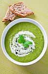 Vegetable Soup Stock Photo