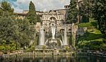 Villa D'este Stock Photo