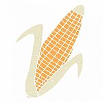 Vintage Corn Stock Photo