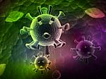 Virus Stock Photo