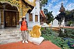 Wat Padarapirom In The Forest Stock Photo