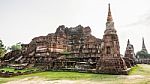 Wat Phra Mahathat Temple Stock Photo