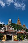 Wat Tham Seua Templd & Wat Tham Khao Noi Temple Stock Photo