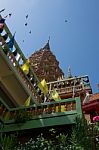 Wat Tham-sua Temple,thailand Stock Photo