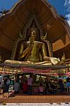 Wat Tham-sua Temple,thailand Stock Photo