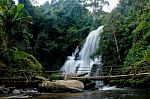 Waterfall Landscape Stock Photo