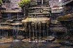 Waterfall Stream Rocks Stock Photo