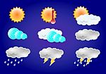 Weather Icon Stock Photo