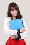 Woman Student Stock Photo