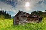 Wood Shack Stock Photo