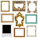 Wooden Frame Stock Photo