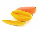 Yellow Mango Stock Photo