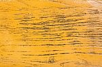 Yellow Painted Wood Background Stock Photo