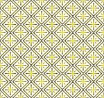 Yellow Plus Sign And Rectangle Seamless Pattern On Pastel Background Stock Photo