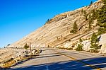 Yosemite National Park In California Stock Photo