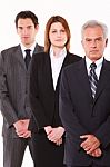 Young And Old Business People Stock Photo